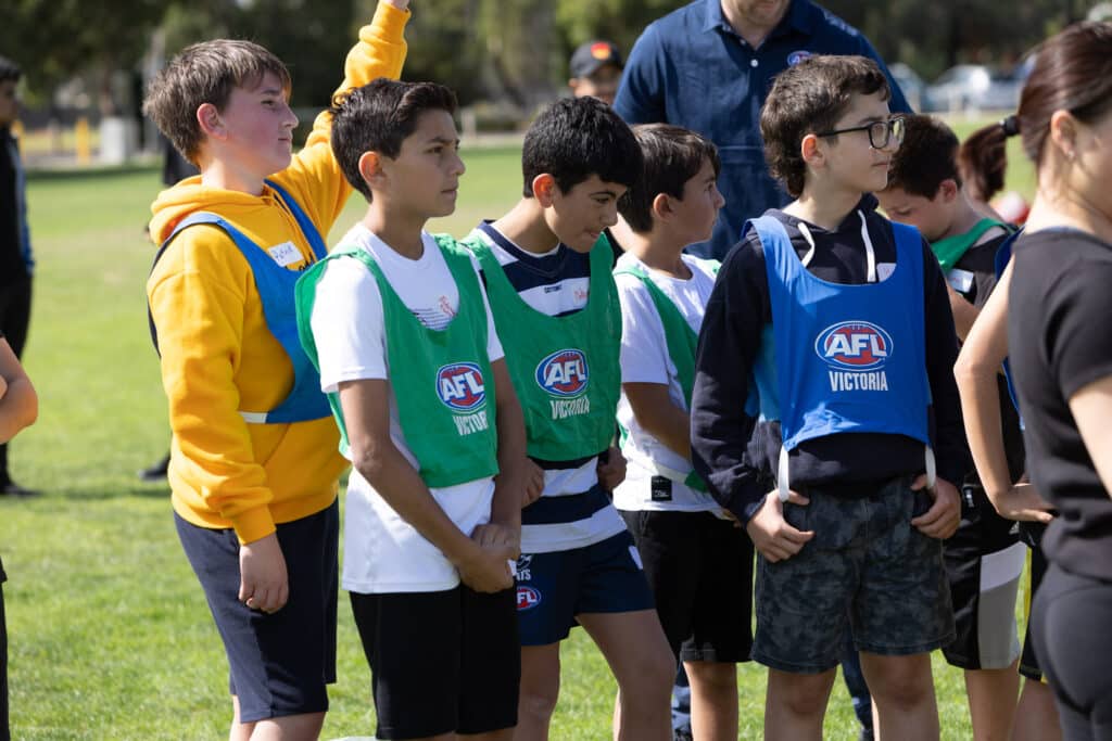 kids in AFL Victoria
